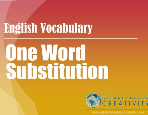 Vocabulary_One Word Substitution