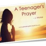 A TEENAGER’S PRAYER-POEM