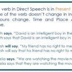 Present and Future Reported Verb