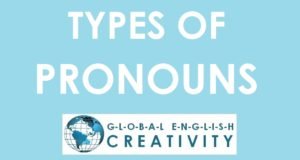 TYPES OF PRONOUNS-GLOBAL ENGLISH CREATIVITY