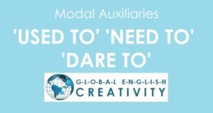 USE OF 'USED TO' 'NEED TO' 'DARE TO' USE OF 'MUST' 'OUGHT TO USE OF 'HAVE TO' 'HAS TO USE OF 'WILL' 'WOULD' USE OF 'SHALL' 'SHOULD' MODAL AUXILIARY''