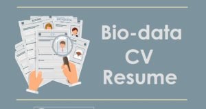 BIO-DATA, CV, RESUME