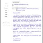 Email Writing_Complaint about Theft