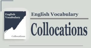 englih vocabulary collocations