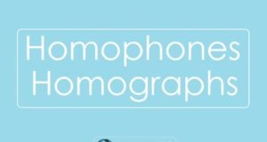 Homophones and Homographs