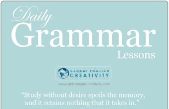 Daily English Grammar Lessons