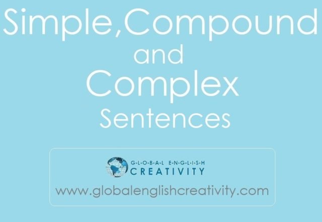 SIMPLE COMPOUND COMPLEX SENTENCE