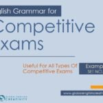 English Grammar for Competitive Exams Examples Set No.3