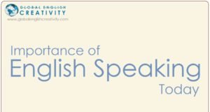 Importance of English Speaking Today