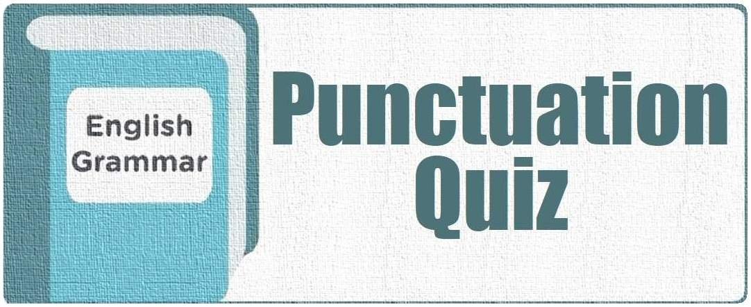 grammar-punctuation quiz