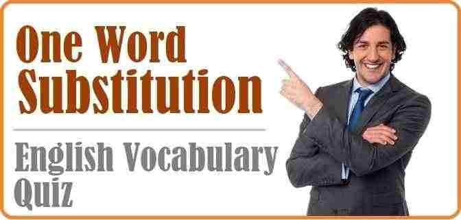 one word substitution quiz_2