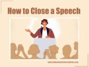 ways to close a speech