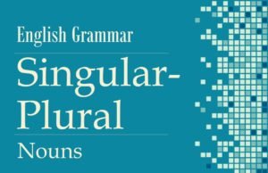 Singular-Plural_English Grammar
